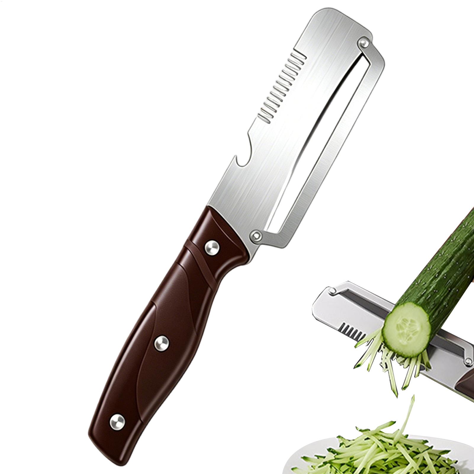 Meal Prep Veggie - Pelapatate per Verdure, Affettaverdure per Cetrioli,