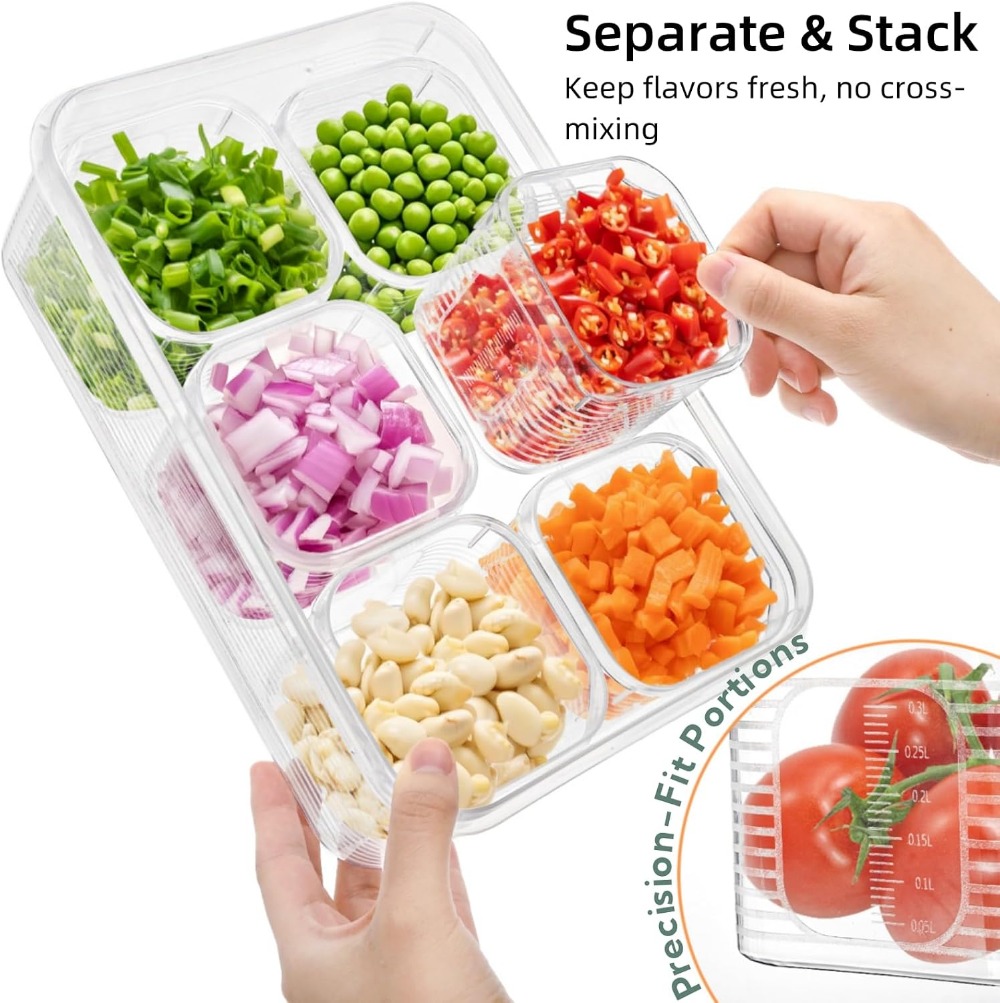 Set Organizzatore per Frigorif - Meal Prep Veggie recensione e prezzo