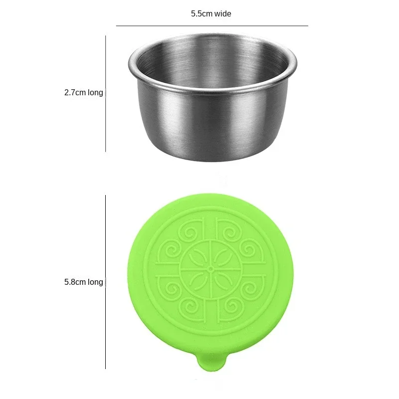 6 pz/set 304 In Acciaio Inox I - Sauce Dipping Cup recensione e prezzo
