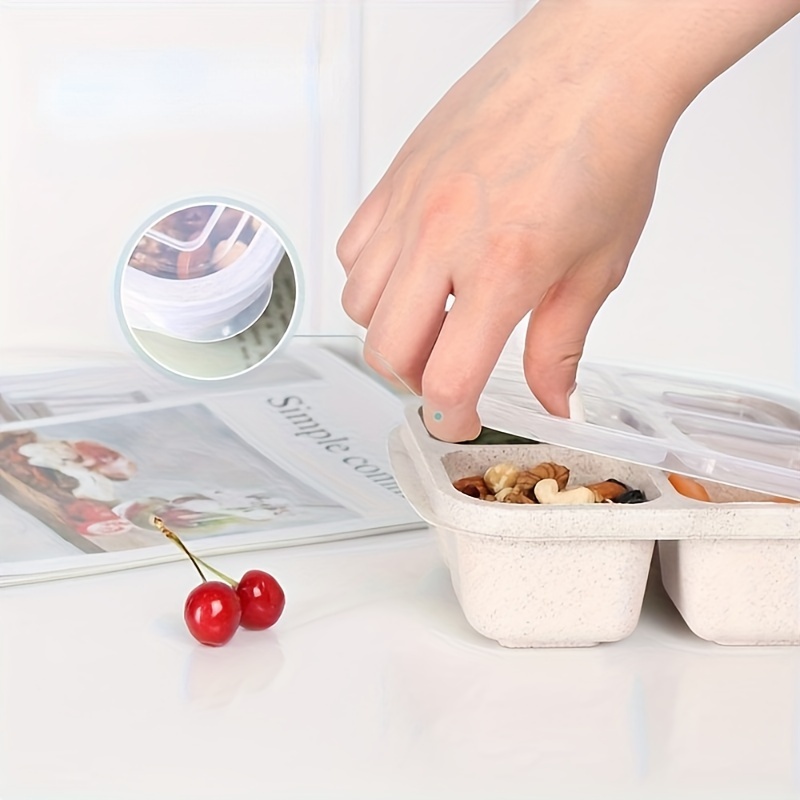 3 pezzi Bento Snack Box con co - Meal Prep No Microwave recensione e prezzo