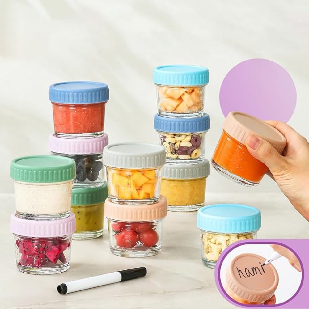6 pezzi barattolo di vetro per - Sauce Dipping Cup recensione e prezzo