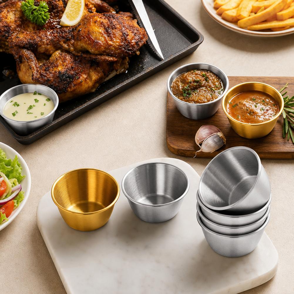 Coppette per salse in acciaio  - Sauce Dipping Cup recensione e prezzo