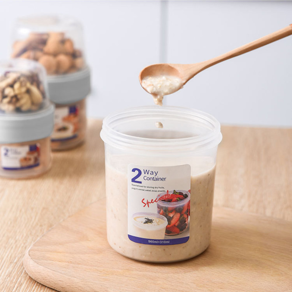 Contenitore Portatile a Doppio - Meal Prep Yogurt Bowl recensione e prezzo
